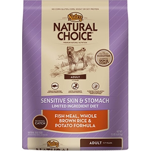 Natural Choice® Sensitive Skin and Stomach Adult Dog Food with Fish Meal, Whole Brown Rice & Potato Formula