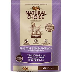 Natural Choice® Sensitive Skin and Stomach Adult Dog Food with Venison Meal & Whole Brown Rice Formula