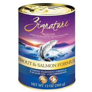 Zignature® Trout & Salmon Meal Formula Wet Dog Food