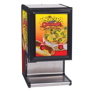 El Nacho Grande Dual Cheese and Chili Dispenser