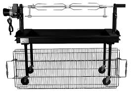 Charcoal 2'x5' Rotisserie Grill