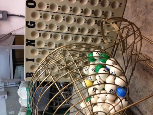 Bingo Cage w/balls