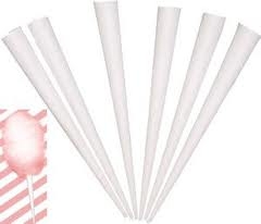 Cotton Candy Floss Cones