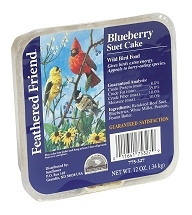 Feathered Friend Blueberry Suet Cake 12oz