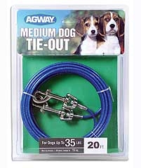 Agway Medium Dog Tie Out 20ft