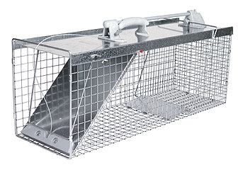Easy Set And Release Cage Trap 32x12x14