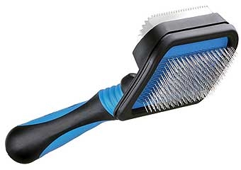 Pro 2 In 1 Slicker Brush With Shed N Blade Medium