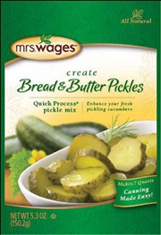 Mrs. Wages Bread & Butter Pickles Mix 5.3oz