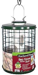 Feathered Friend Caged Bird Seed Feeder Ez Clean Base