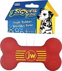Isqueak Bone Dog Toy Medium