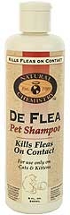 Natural Chemistry De Flea Pet Shampoo For Cats & Kittens 8oz