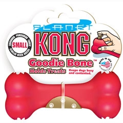 Kong Goodie Bone Treat Dispenser For Dogs Small