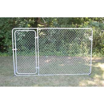 Stephens Pipe & Steel Kennel Gate Panel 10ft X 6ft Bronze