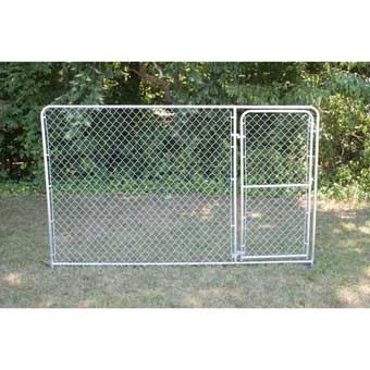 Stephens Pipe & Steel Gate Panel 10ft X 6ft Silver
