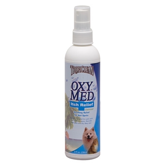 Tropiclean Oxy Med Itch Relief Oatmeal Spray 8oz