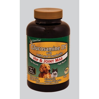 Naturvet Glucosamine Ds With Msm & Chondroitin Hip & Joint Max 60ct