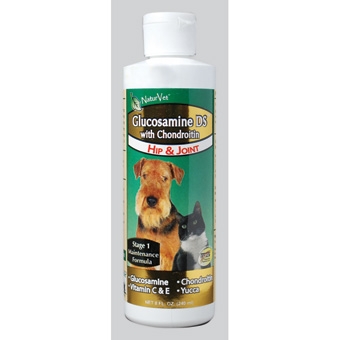 Naturvet Glucosamine-ds With Chondroitin - Hip & Joint 8oz