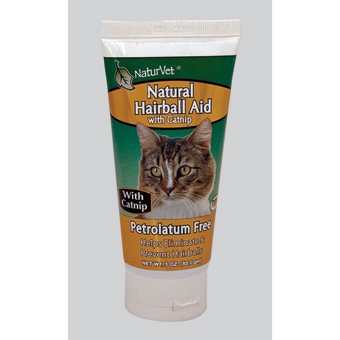 Naturvet Natural Hairball Aid With Catnip 3oz