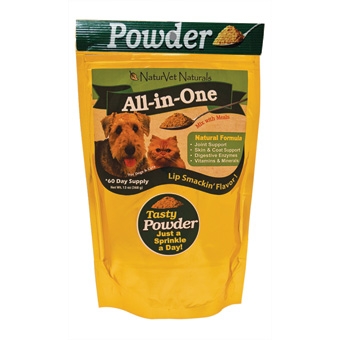 Naturvet Naturals All-in-one Powder 60 Day Supply 13oz