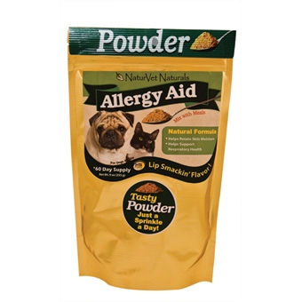 Naturvet Naturals Allergy Aid Powder 60 Day Supply 9oz