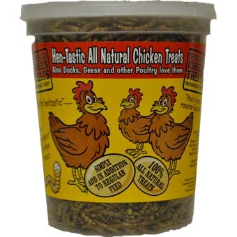 Unipet Hentastic Mealworm Chicken Treat 6 Oz