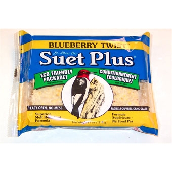 Suet Plus Blueberry Twist Suet Cake 11 Oz