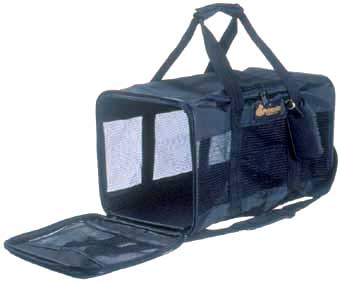 Soft Sided Pet Taxi Black