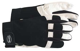 Spandex Leather Plm Glove Medium