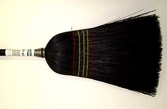 Agway # 6 Deluxe House Broom - Jet Black
