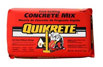 Quikrete Fast Set Concrete 50lb
