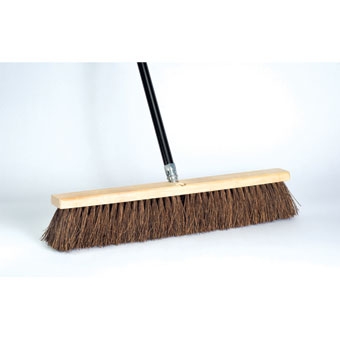 Dqb Garage Sweep Stiff Palmyra Push Broom 24in