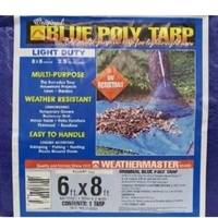 Blue Poly Tarp 6ft X 8ft