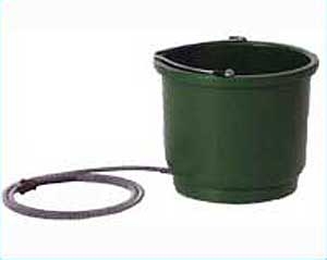 Heated Round Green Bucket 2 Gal