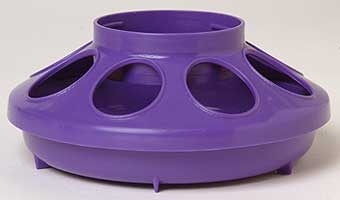Purple Plastic Feeder Base 1qt