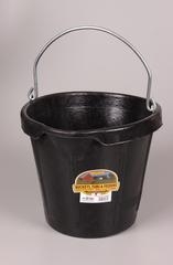 Duraflex Rubber Bucket With Pouring Lip 18 Qt