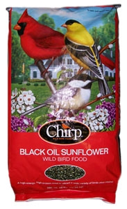 Chirp Black Oil Sunflower Seed 50lb