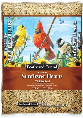 Feathered Friend Sunflower Hearts 5lb