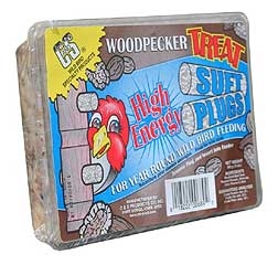 Woodpecker Treat Suet Plug