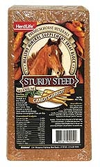 Sturdy Steed Candy Carrot Mineral Block 4lb
