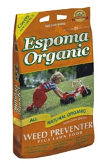Espoma Organic Weed Preventer/lawn Food 25lb