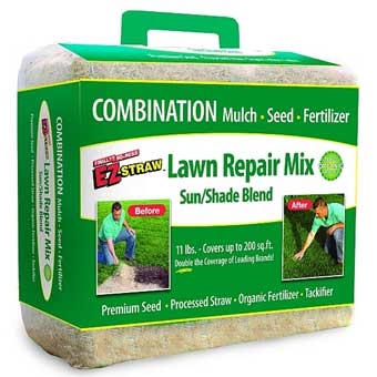 Rhino Ez Straw Lawn Repair Mix Sun/shade 11lb