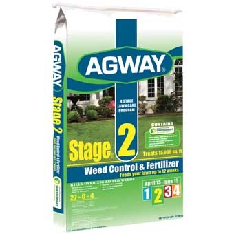 Agway Stage 2 Weed Control & Fertilizer 27-0-4 5m