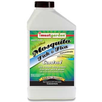 I Must Garden All Natural Mosquito, Tick & Flea Control Concentrate 32 Oz
