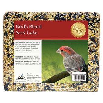 Heath Birds Blend Seed Cake 2 Lb