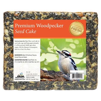 Heath Premium Woodpecker Seed Cake 2 Lb