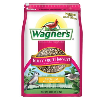 Wagner's Nutty Fruit Harvest Blend Premium Wild Bird Food 6 Lb