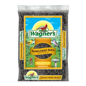 Wagner's 100% Black Oil Sunflower Seed 5 Lb