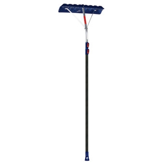 Ames Telescoping Roof Rake 24\" Blade 17' Extended