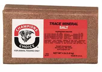 Champions Choice Trace Mineral Brick 4lb