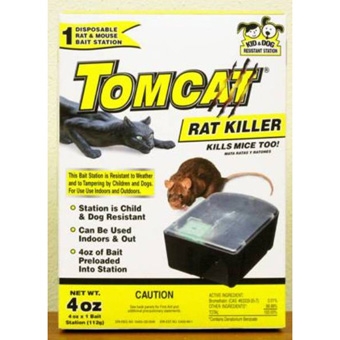 Tomcat Rat Killer Disposable Bait Station 4 Oz